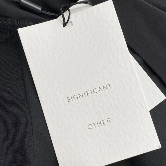 Significant Other Women’s Demi Keyhole Cutout Midi Dress Black Size 4 — Preowned - Picture 6 of 11